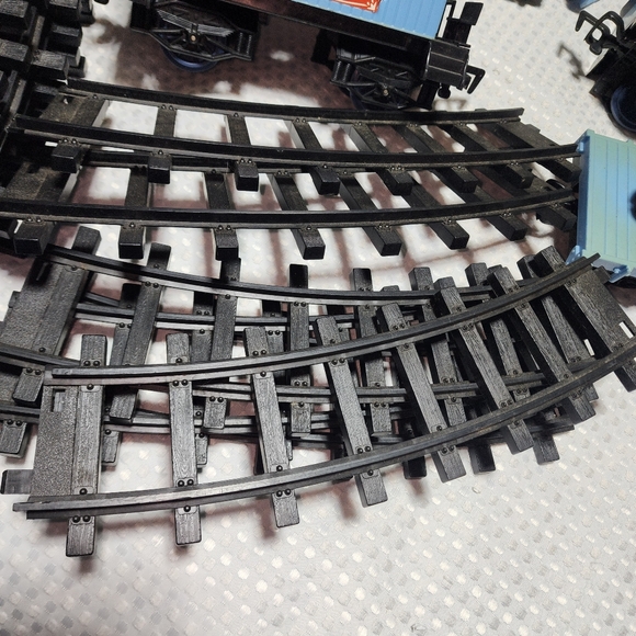 VINTAGE RUDOLPH THE RED NOSE REINDEER THE RED NOSE EXPRESS FULL SET but NO BOX - Picture 8 of 13